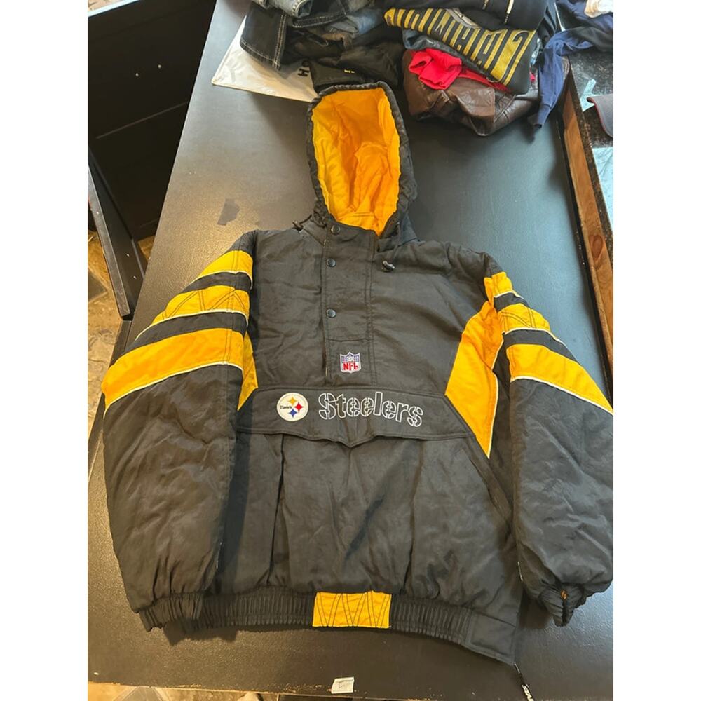 Vintage starter proline heavyweight puff coat